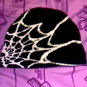 Spider webb beanies